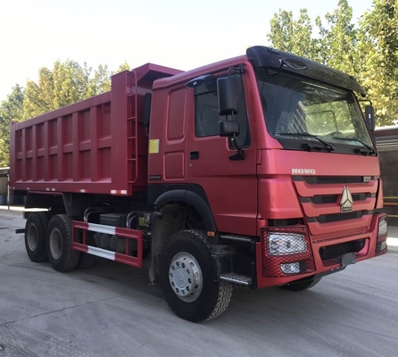 371HP 10 Wheeler 20 Cubic Tipper Truck Sinotruk HOWO LHD/Rhd Driving Wheel and Hw76 Cab