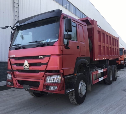 371HP 10 Wheeler 20 Cubic Tipper Truck Sinotruk HOWO LHD/Rhd Driving Wheel and Hw76 Cab