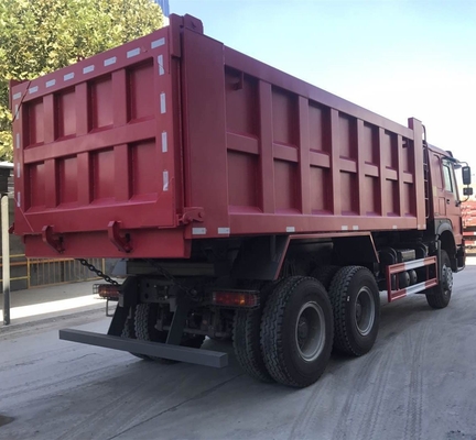 371HP 10 Wheeler 20 Cubic Tipper Truck Sinotruk HOWO LHD/Rhd Driving Wheel and Hw76 Cab