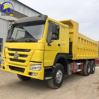 6X4 371HP Sinotruck HOWO Dump Truck with Radial Tire Design and High Capacity Engine