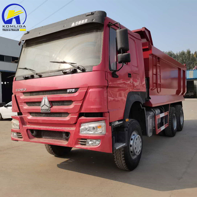 Nigeria Ghana HOWO 375HP Used Sinotruk Dump Truck with Hw76 Cab and 351-450hp Horsepower