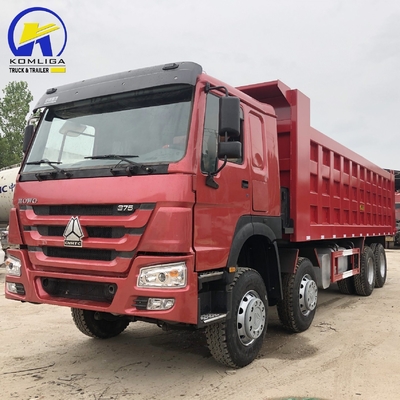 9tons Loading Capacity HOWO Sinotruk 12 Wheels Dump Truck 30tons Lifting by Front Axle