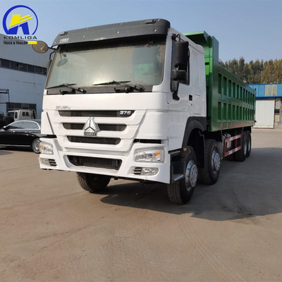 9tons Loading Capacity HOWO Sinotruk 12 Wheels Dump Truck 30tons Lifting by Front Axle