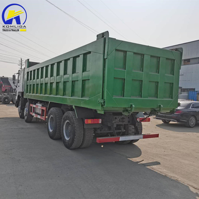9tons Loading Capacity HOWO Sinotruk 12 Wheels Dump Truck 30tons Lifting by Front Axle