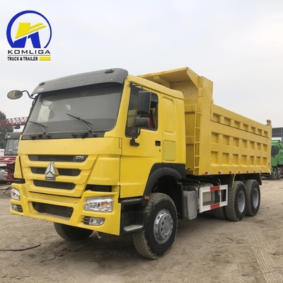 2019 HOWO 25 Ton 20m3 Dump Truck Dimensions One Sleeper Cab with A/C and Hc16 Rear Axle