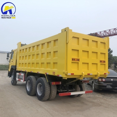 2019 HOWO 25 Ton 20m3 Dump Truck Dimensions One Sleeper Cab with A/C and Hc16 Rear Axle