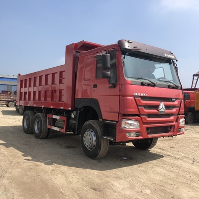 2019 HOWO 25 Ton 20m3 Dump Truck Dimensions One Sleeper Cab with A/C and Hc16 Rear Axle