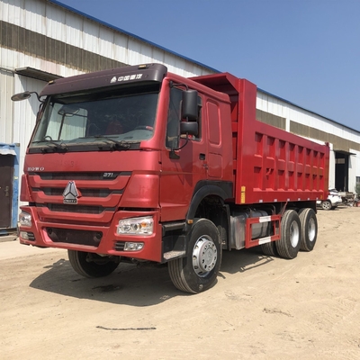 2019 HOWO 25 Ton 20m3 Dump Truck Dimensions One Sleeper Cab with A/C and Hc16 Rear Axle