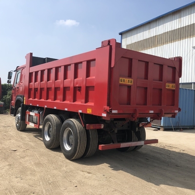 2019 HOWO 25 Ton 20m3 Dump Truck Dimensions One Sleeper Cab with A/C and Hc16 Rear Axle