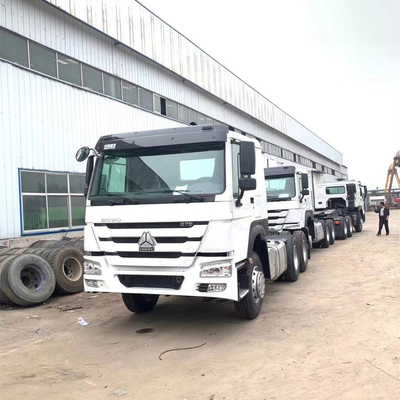 Sinotruk HOWO 3 Axles 30t Tractor Truck Head with 371HP and Wd615.47 Engine
