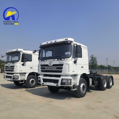 Man 7.5 Ton Front Axle Shacman 6X4 Heavy Truck Head ＞8L Engine Capacity and Used