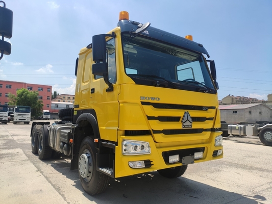 Hw76 Cab HOWO Used Tractor Head 3 Axles 6X4 for Within Your Budget 6800*2500*3200mm