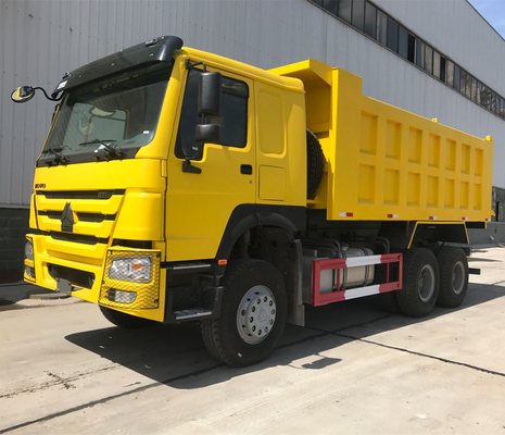 CNHTC 6X4 Tipper Truck with 9tons Front Axle Loading Capacity and 20cbm Bucket Dimension