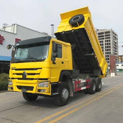 CNHTC 6X4 Tipper Truck with 9tons Front Axle Loading Capacity and 20cbm Bucket Dimension