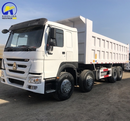 Sinotruk 8X4 Tipper Truck 40t Left Hand Drive for Large Scale Construction Projects