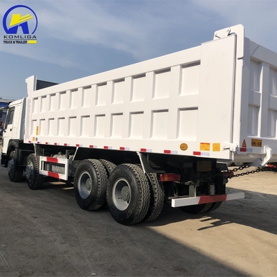 Sinotruk 8X4 Tipper Truck 40t Left Hand Drive for Large Scale Construction Projects