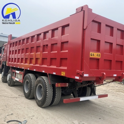 Sinotruk 8X4 Tipper Truck 40t Left Hand Drive for Large Scale Construction Projects