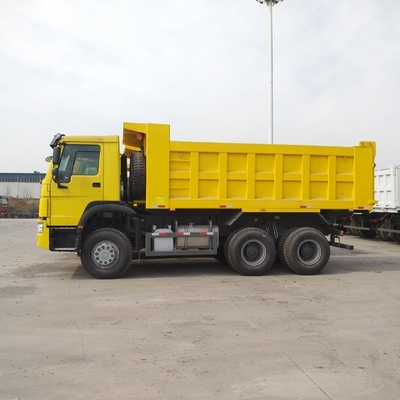 Dump Tipper Trucks HOWO Sinotruk 371HP Customized Request 21-30t Load Capacity