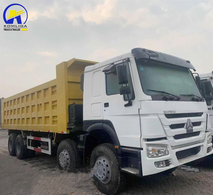 Used 8X4 60 Ton Heavy HOWO Dump Truck Sinotruk in Good Condition with 1200r20 Radial Tires