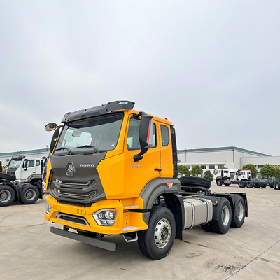 GCC Certified Sinotruk HOWO 6X4 Tractor Truck with Techinical Spare Parts Support