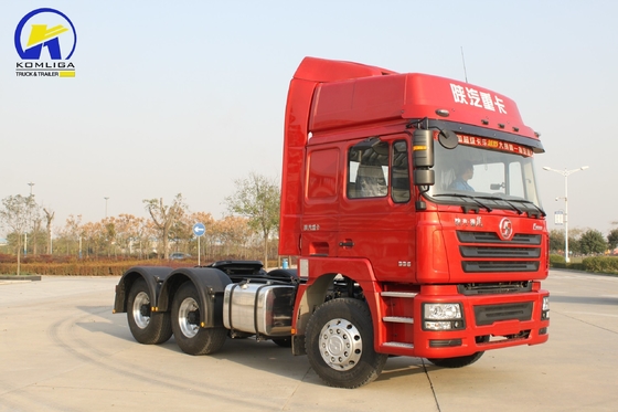 10 Wheeler Shacman Tractor Truck 6X4 with Cummins Isme 420 Engine and 12r22.5 Tires
