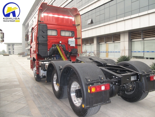 10 Wheeler Shacman Tractor Truck 6X4 with Cummins Isme 420 Engine and 12r22.5 Tires