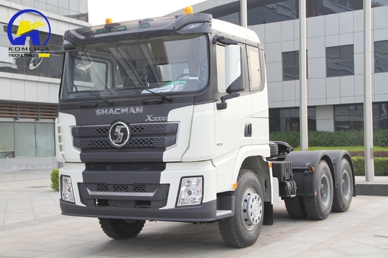 430HP Shacman Truck 6X4 X3000 Semi Trailer Tractor with Steering Tire 12r22.5 Steering