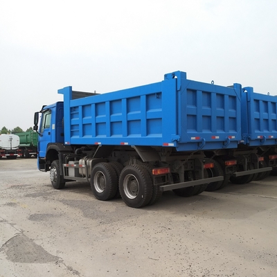 6×4 Manual Transmission Sinotruk HOWO Dump Truck Tipper Truck 371HP 25 Tons for 2022 Year