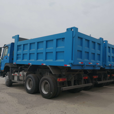 6×4 Manual Transmission Sinotruk HOWO Dump Truck Tipper Truck 371HP 25 Tons for 2022 Year