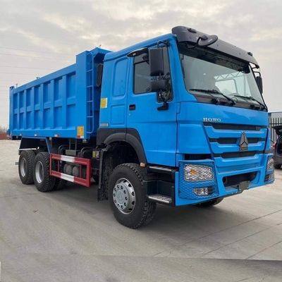 6×4 Manual Transmission Sinotruk HOWO Dump Truck Tipper Truck 371HP 25 Tons for 2022 Year