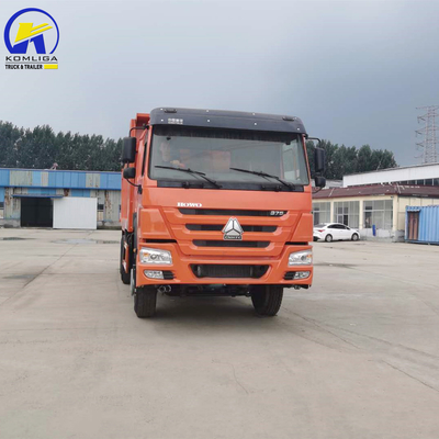 6X4 Mining Machine Heavy Truck Used HOWO Tipper Truck for Front Lifting Style Dumping