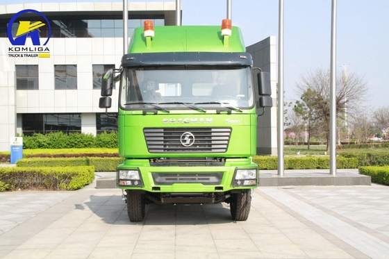 6X4 Tractor Truck Heavy Duty Trailer Truck with Man 7.5 Ton Front Axle Radial Tire Design
