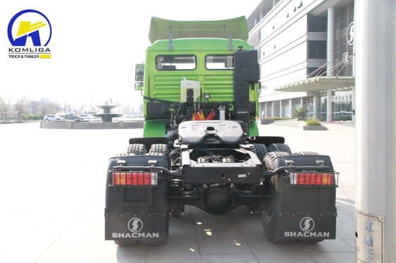 6X4 Tractor Truck Heavy Duty Trailer Truck with Man 7.5 Ton Front Axle Radial Tire Design