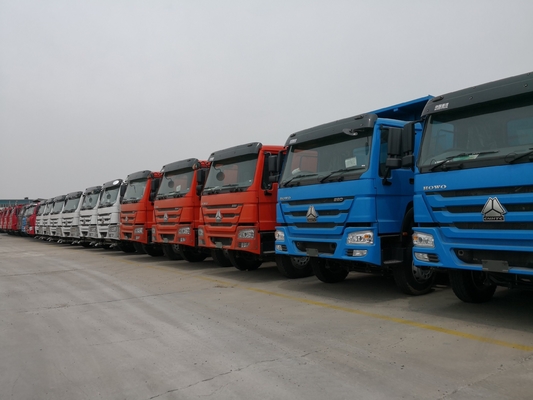Manual Transmission 2022 Sinotruk HOWO 6X4 Tipper Truck 371p Dump Truck 18cbm 20cbm