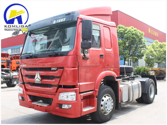 Used Sinotruck HOWO 4X2 6 Wheels Light Duty Tractor Head Trucks with 16 Tons Rear Axle