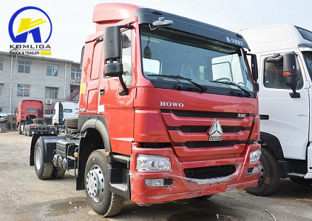 Used Sinotruck HOWO 4X2 6 Wheels Light Duty Tractor Head Trucks with 16 Tons Rear Axle
