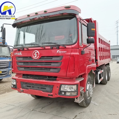 Used Shacman Heavy Dump Truck with 20cbm Bucket Dimension 5600X2300X1500 and ≤5 Seats