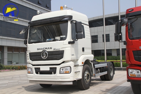 6 Wheels Shacman 4X2 Light Trailer Head Truck for ≤5 Seats and 400L Aluminum Oil Tanker