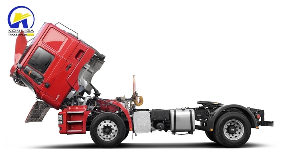 4X2 F3000 Shacman Tractor Truck with 5.45 Speed Ratio and 400L Aluminum Oil Tanker