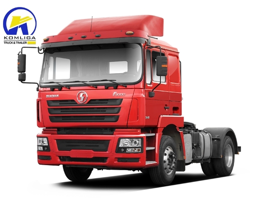 4X2 F3000 Shacman Tractor Truck with 5.45 Speed Ratio and 400L Aluminum Oil Tanker