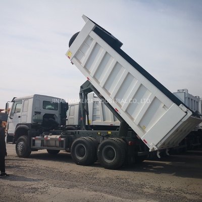 30tons 40tons 6*4 Dump Truck with Aircondition Front Axle 9tons Loading Capacity Superior