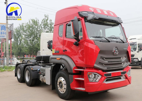 Sinotruk HOWO 6*4 Tractor Truck with D12.42-20 Engine 371 375HP Heavy Duty Used Truck
