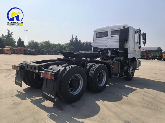 Heavy Duty Shacman Trator Truck Head for Trailer Powered by Cummins Isme 420 Engine Seats ≤5