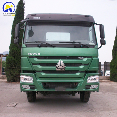 Diesel Sinotruk HOWO 420HP Tractor Truck with D12.42-20 Engine in Used Good Condition