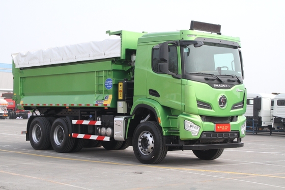 Techinical Spare Parts Support Shacman Second Hand 6X4 10 Wheel 380HP Heavy Duty Dump Truck