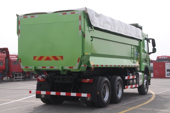 Techinical Spare Parts Support Shacman Second Hand 6X4 10 Wheel 380HP Heavy Duty Dump Truck