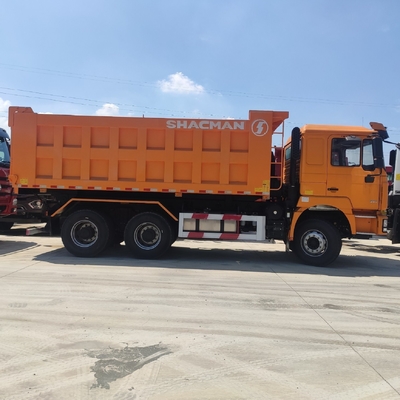 Second Hand Shacman 6X4 10 Tires 20ton 30ton Dumper Truck in Africa 8500*2500*3400mm