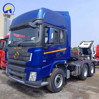 F3000 3 Axles Shacman Tractor Head with Horsepower 351-450hp Emission Standard Euro 2