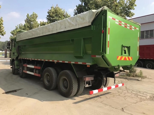 Used Sinotruk HOWO 8X4 12 Wheels 40tons Dump Truck with After-sales Service Support