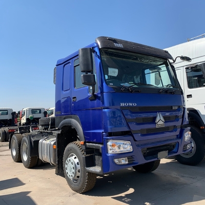 10 Wheels HOWO Tractor Truck Head with Radial Tire Design and Customized Request